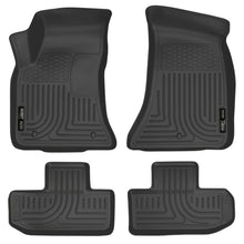 Load image into Gallery viewer, Husky Liners 16-22 Dodge Challenger (RWD) Front & Second Row Black Floor Liners