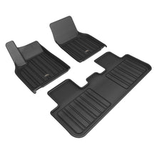 Load image into Gallery viewer, 3D MAXpider 2026 Tesla Model Y Juniper Elitect 1st & 2nd Row Floormats - Black