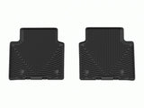 WeatherTech 22-23 Jeep Grand Cherokee WL (Incl. 2022 4xe) Rear Rubber Mats - Black