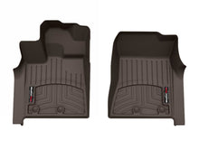 Load image into Gallery viewer, WeatherTech 2025 Infiniti QX80/Nissan Armada Front FloorLiner - Cocoa