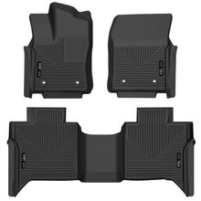 Load image into Gallery viewer, Husky Liners 2022 Toyota Tundra CrewMax X-ACT Front & 2nd Seat Floor Liner - Blk