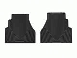 WeatherTech 2022 Nissan Frontier CC (Trim Req. For Fender Audio Sys) Rear Rubber Mats - Black