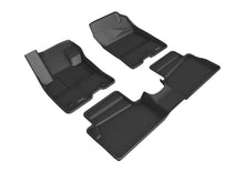 Load image into Gallery viewer, 3D MAXpider 2022 Ford Maverick Hybrid  Kagu 1st & 2nd Row Floormat - Black