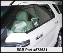 Load image into Gallery viewer, EGR 11+ Ford Explorer In-Channel Window Visors - Set of 4 (573631)