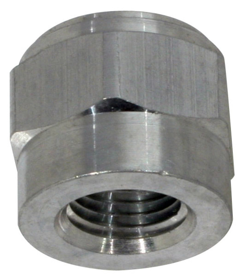 Moroso 1/4in NPT Female Weld-On Bung - Aluminum - Single