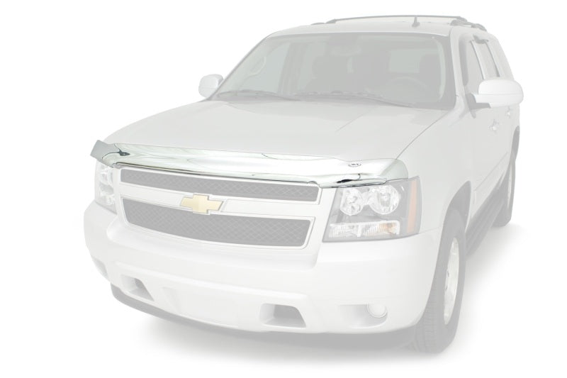 AVS 15-18 Chevy Colorado High Profile Hood Shield - Chrome