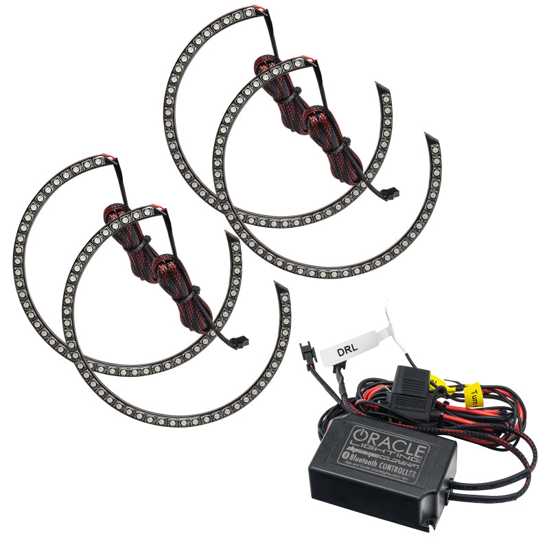 Oracle 15-21 Dodge Challenger Dynamic Surface Mount Headlight Halo Kit - - Dynamic