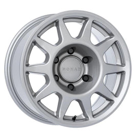 Nomad N505OE Touring 17x8.5in / 5X150 BP / 0mm Offset / 110.5mm Bore - OE Silver
