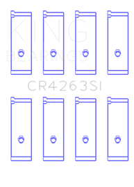 King Engine Bearings Toyota 1ZZ-FE Rod Bearing Set - Size STD