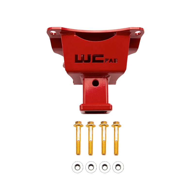 Wehrli 2019+ Honda Talon 1000X/R 2 Seat Receiver Hitch / Pull Plate - Talon Red