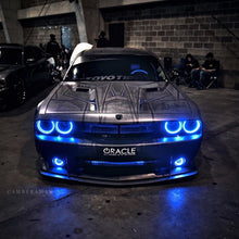 Load image into Gallery viewer, Oracle 08-14 Dodge Challenger Dynamic Surface Mount Headlight Halo Kit - - Dynamic SEE WARRANTY