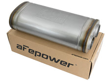 Load image into Gallery viewer, afe MACH Force-Xp Muffler 2-1/2 IN ID Offset/Dual x 18 IN L x 8 IN W x 5 IN H - Oval Body