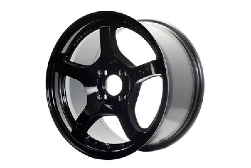 Gram Lights 57CR 18x8.5 +50 5-114.3 Glossy Black Wheel