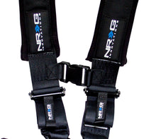 Load image into Gallery viewer, NRG SFI 16.1 5PT 3in. Seat Belt Harness / Latch Link - Black