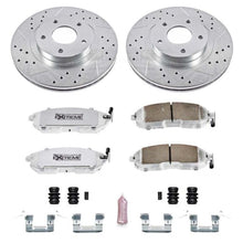 Load image into Gallery viewer, Power Stop 02-04 Infiniti I35 Front Z26 Street Warrior Brake Kit