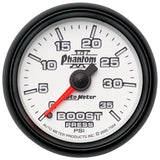 Autometer Phantom II 52.4mm Mechanical 0-35 PSI Boost Gauge