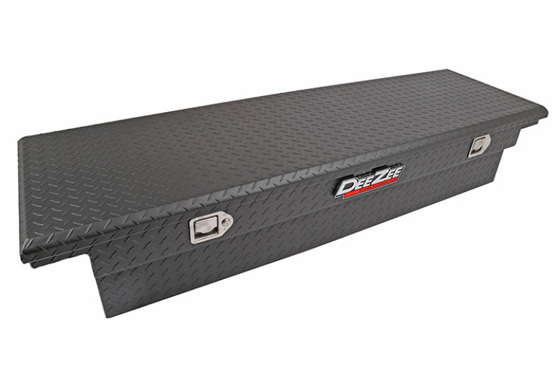 Deezee Universal Tool Box - Red Crossover - Single Lid Black BT (Low/Txt Blk)