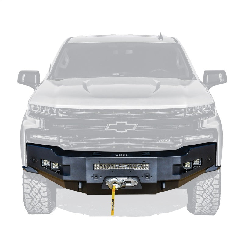 Westin 19-21 Chevrolet Silverado 1500 (Excl. Diesel & LD) Pro-Series Front Bumper - Textured Black