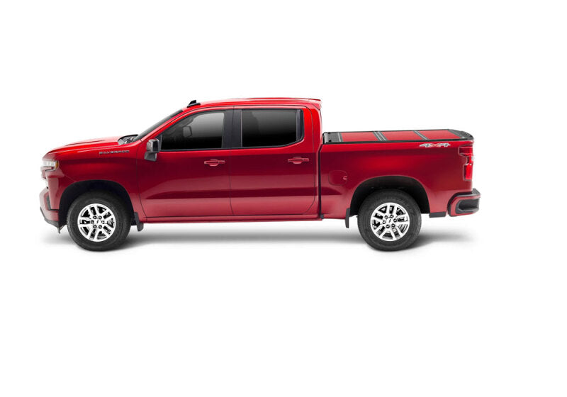 UnderCover 11-17 Dodge Ram 76.8in Fusion Bed Cover - Deep Cherry Red