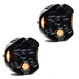 Baja Designs DOT LP6 LED Auxiliary Light Pod (Amber DRL) - Pair
