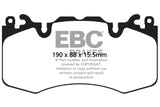 EBC 13+ Land Rover Range Rover 3.0 Supercharged Extra Duty Front Brake Pads