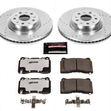 Load image into Gallery viewer, Power Stop 16-17 Cadillac CT6 Front Z26 Street Warrior Brake Kit