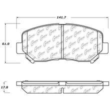 Load image into Gallery viewer, StopTech Street Touring Front Brake Pads 13-14 Dodge Dart/Jeep Cherokee