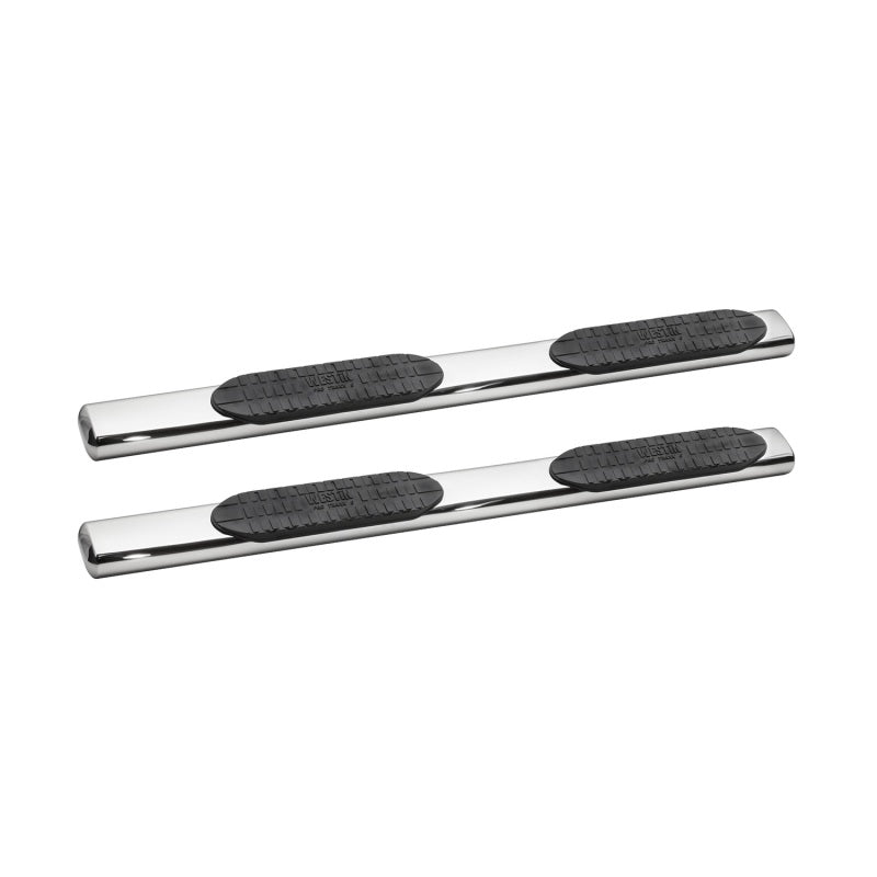 Westin 2007-2018 Toyota Tundra Double Cab PRO TRAXX 6 Oval Nerf Step Bars - SS