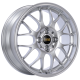 BBS RG-R 17x9 5x120 ET42 Diamond Silver Wheel -82mm PFS/Clip Required