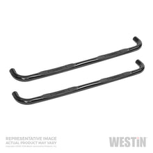 Load image into Gallery viewer, Westin 1997-2006 Jeep Wrangler/SE/Sport/Sahara E-Series 3 Nerf Step Bars - Black