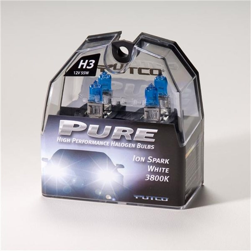 Putco Ion Spark White H3 - Pure Halogen HeadLight Bulbs