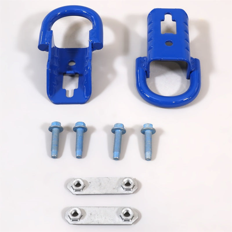 Ford Racing 15-22 F-150 Tow Hooks - Blue (Pair)