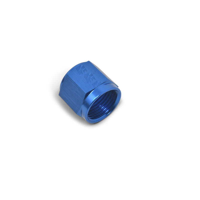 Russell Performance -8 AN Tube Nuts 1/2in dia. (Blue) (2 pcs.)