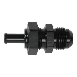 DeatschWerks 10AN Male Flare Bulkhead to 3/8in Hose Barb Straight