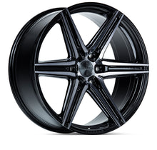 Load image into Gallery viewer, Vossen HF6-2 20x9.5 / 6x139.7 / ET15 / Deep Face / 106.1 - Tinted Gloss Black Wheel