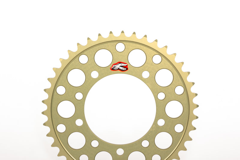 Renthal 84-90 Kawasaki ZX 550 Rear Sprocket - Hard Anodized 520-38P Teeth