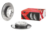 Brembo 00-06 Audi TT/98-10 VW Beetle/99-06 Golf Rear Premium Xtra Cross Drilled UV Coated Rotor