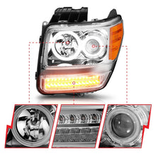 Load image into Gallery viewer, ANZO 2007-2012 Dodge Nitro Projector Headlights w/ Halo Chrome (CCFL) G2