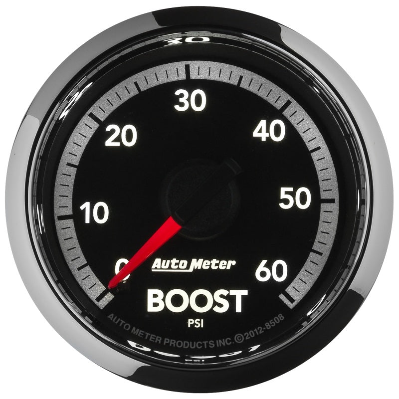 Autometer Gen4 Dodge Factory Match 52.4mm Mechanical 0-60 PSI Boost Gauge