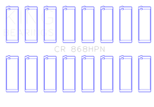 Load image into Gallery viewer, King Engine Bearings Ford Prod V8 4.6L/5.4L (Size STDX) Performance Rod Bearing Set