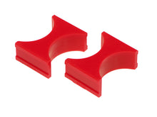 Load image into Gallery viewer, Prothane Universal Shock Reservoir Mounts - 2.5/2.5 Diameter - Red