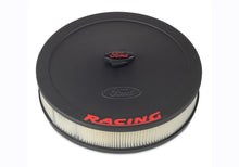 Load image into Gallery viewer, Ford Racing Air Cleaner Kit - Black Crinkle Finish w/ Red Emblem