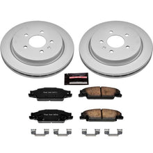 Load image into Gallery viewer, Power Stop 03-07 Cadillac CTS Rear Z17 Evolution Geomet Coated Brake Kit