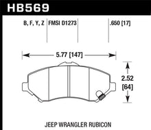 Load image into Gallery viewer, Hawk LTS Street Brake Pads