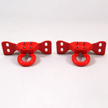 Load image into Gallery viewer, Ford Racing 17-22 Super Duty Tow Hooks - Red (Pair)