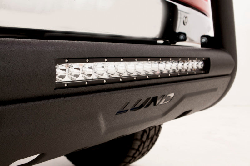 Lund 09-17 Dodge Ram 1500 (Excl. Rebel Models) Bull Bar w/Light & Wiring - Black