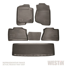 Load image into Gallery viewer, Westin 2015-2017 Cadillac Escalade w/Captain Seats Profile Floor Liners 6pc - Black