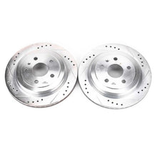 Load image into Gallery viewer, Power Stop 08-18 Cadillac CTS Rear Evolution Drilled &amp; Slotted Rotors - Pair