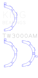 King Engine Bearings Ford 6.7L Power Stroke V8 Diesel Thrust Washer Set