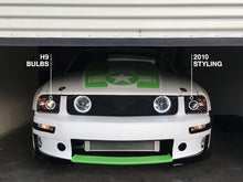 Load image into Gallery viewer, Raxiom 05-09 Ford Mustang Halogen 2010 Style LED Halo Headlights-Blk Hsng(Clear Lens/Excludes GT500)